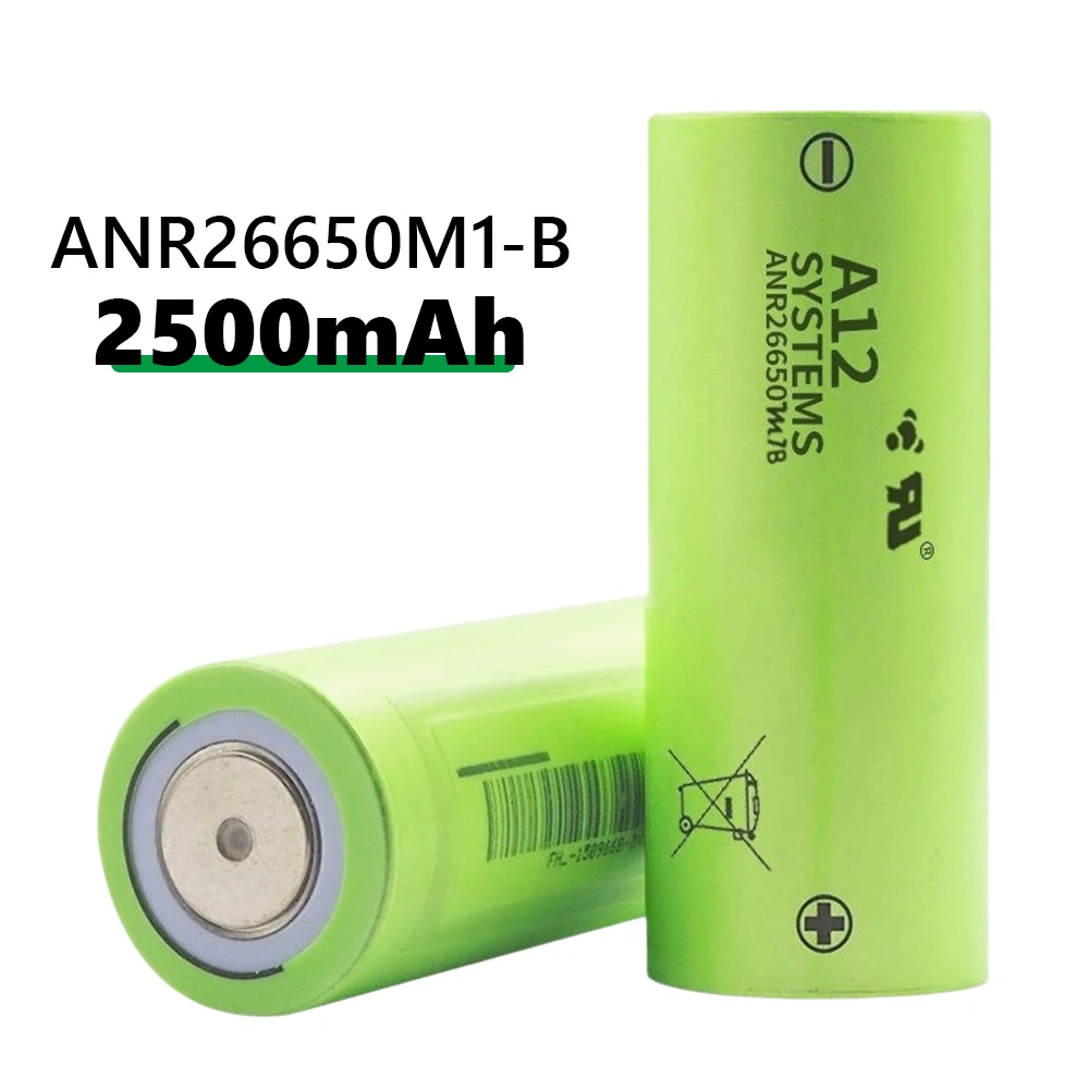 VICTPOWER High Power 3.3V 2500mAh 70A Discharge Lifepo4 Cell Cylindrical A123 26650 ANR26650 A123 26650 Lithium Ion Battery