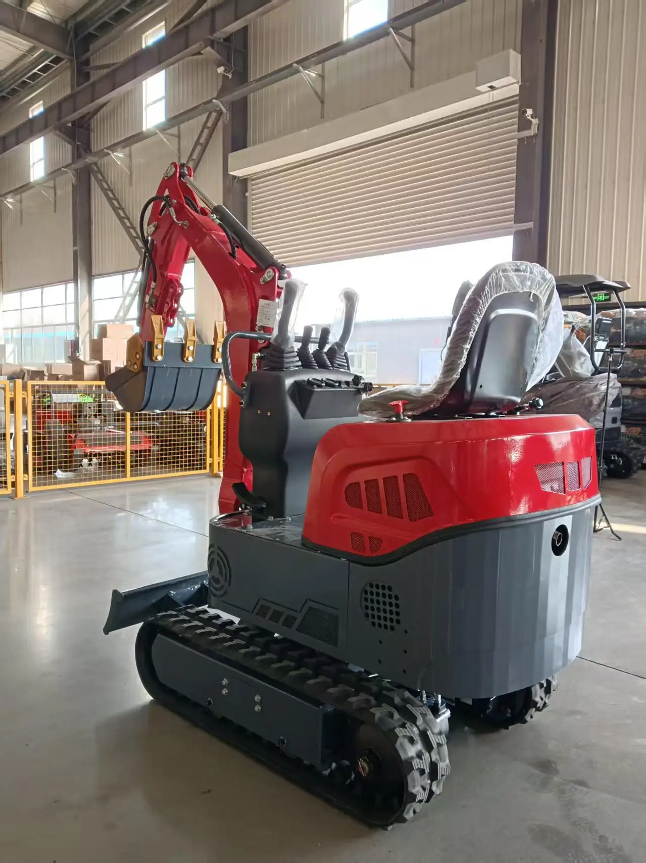 

Nicosail Mini Hydraulic Crawler Excavator 1.2T Mini Bag Excavator with Optional Accessories for Sale