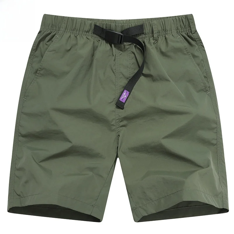 Qui Dry Pantaloni da spiaggia larghi casual da uomo per la casa Sport per il tempo libero Pantaloni medi elastici a cinque quarti Pantaloni estivi drng veloci