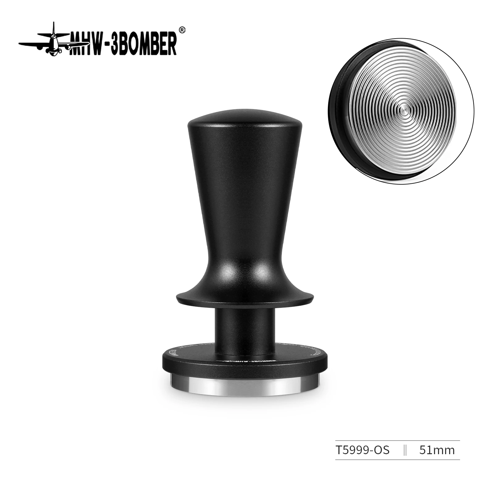 MHW-3BOMBER 51mm エスプレッソタンパー、ディストリビューター 楽天 