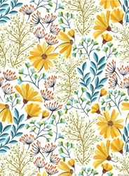 Gelb Floral Schälen und Stick Tapete Wasserdicht Blume Selbst Adhesive Kontakt Papier Vinyl Film für Schlafzimmer Wohnzimmer Decor