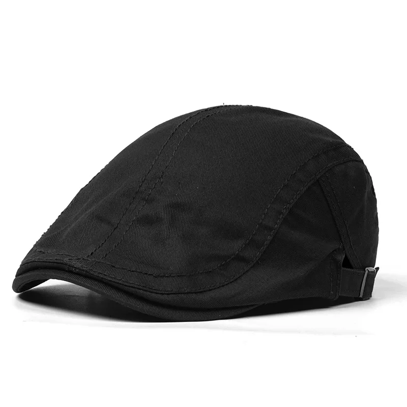 Men's  Cap Peaked Hat Non-fading Breathable Cotton Caps for Matching Windbreaker Jeans Coat Jacket