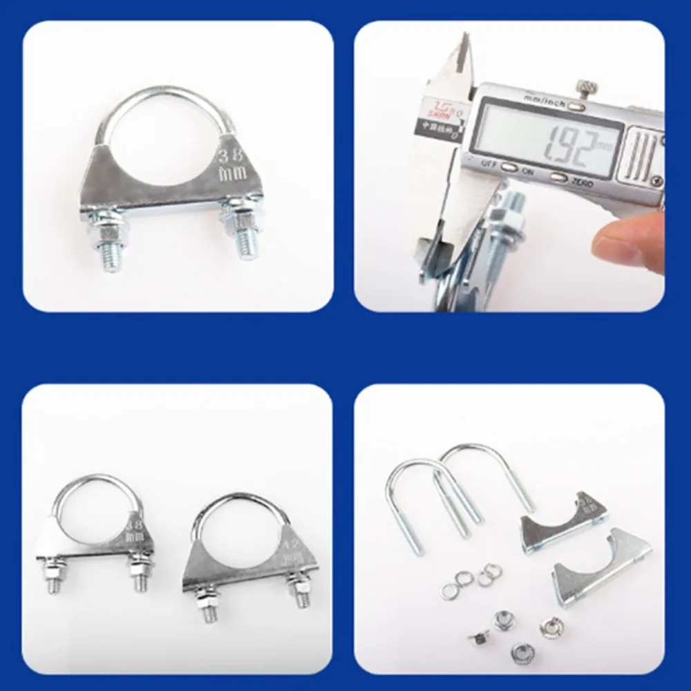 1PCS SL22 29 34 440 49 60 76 High Temperature Hose Hoop Malleable Heavy Duty Bundle Hoop Cast Iron High Pressure Clamp