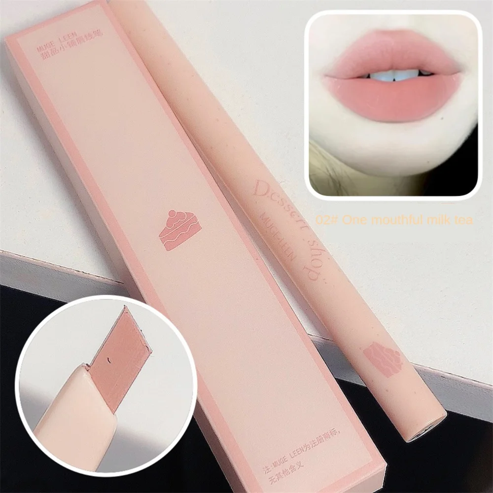 Women Girl Non-stick Cup Lip Liner Pen Waterproof Long-lasting Matte Lipstick Pencil Lip Tint Matte Lip Liner Makeup Cosmetics