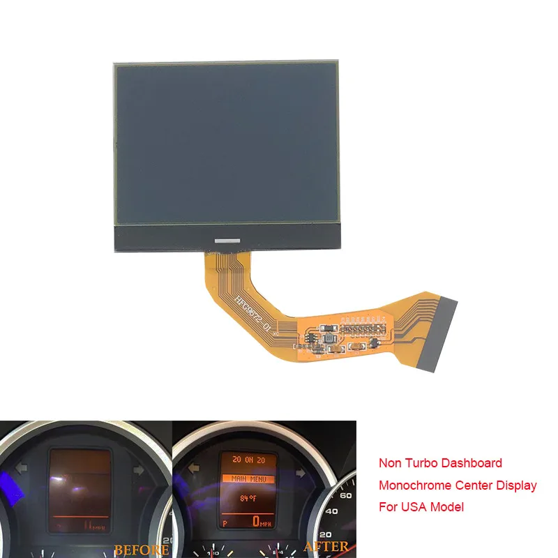 For Porsche Cayenne S Cayenne GTS Volkswagen Touareg Car Instrument LCD Display Screen Repair of Missing and Broken Characters