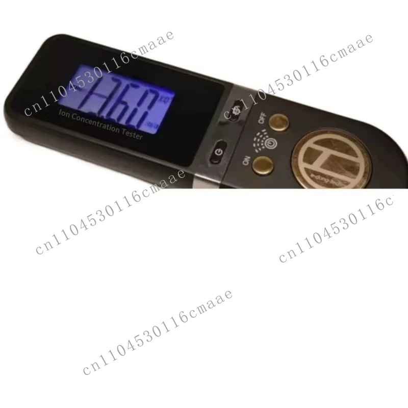 Negative Ion Concentration Tester Gold Plated Plate Blue Screen Display High Accuracy