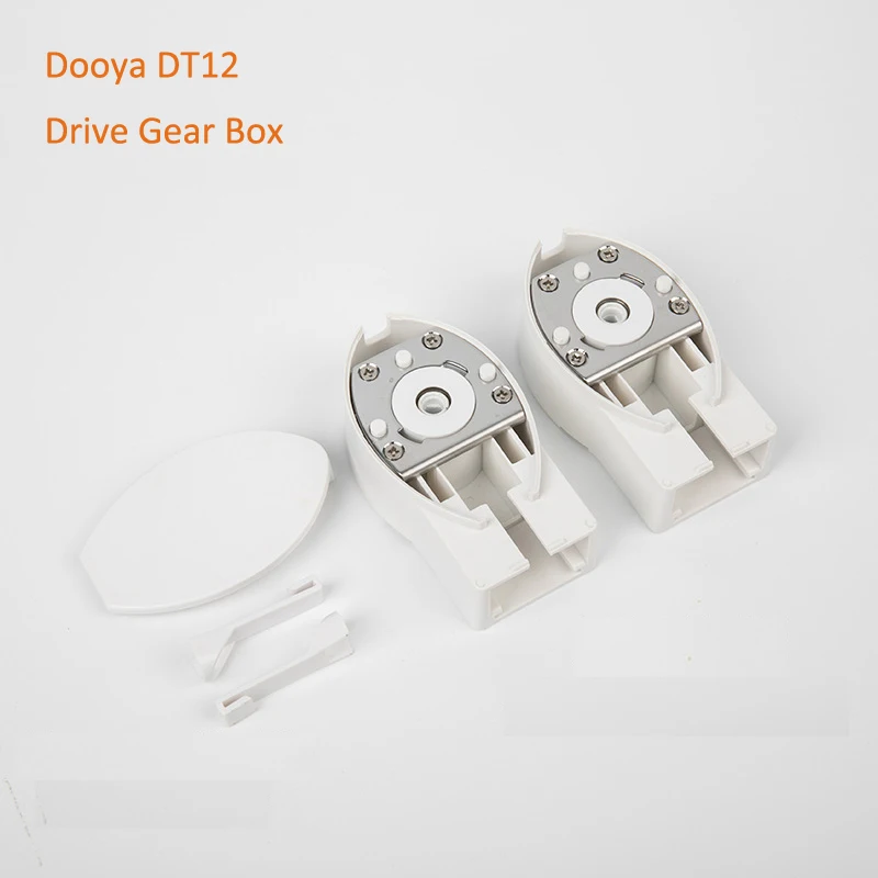 Dooya DT12 변속기 박스, 전기 커튼 액세서리, 드라이브 기어 박스, ShangFei 레일 메인 엔드, 한 쌍