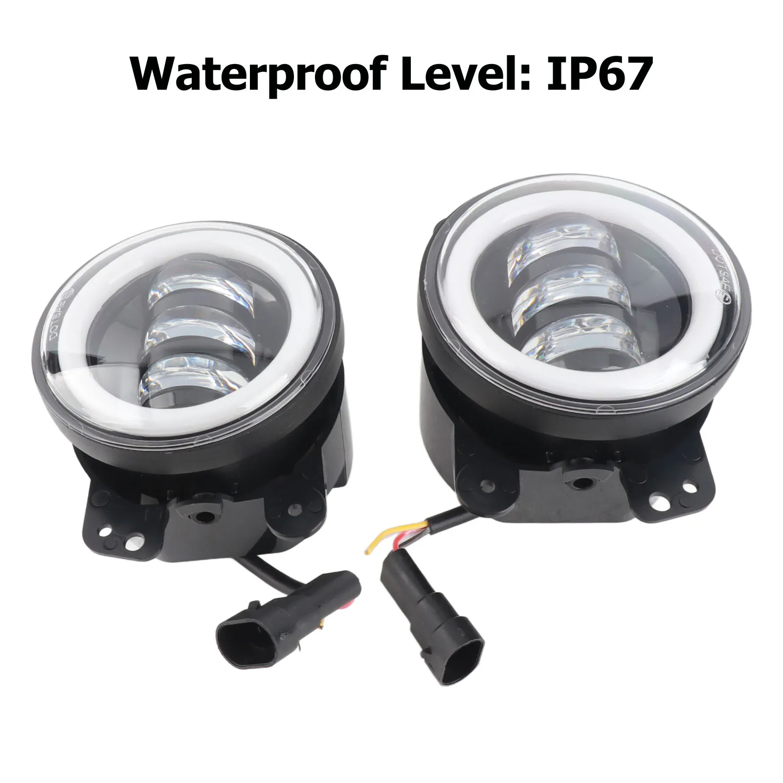 3.5in Fog Spotlight Super Bright Driving Fog Lamp  for Cars and Motorcycles Driving Light Fog Spotlight Led Fog Light