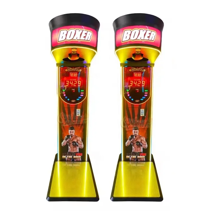 Amusement Game Machine Ticket Redemption Arcade Games Boxing Punch Measure Machine Punch Boxing Machine