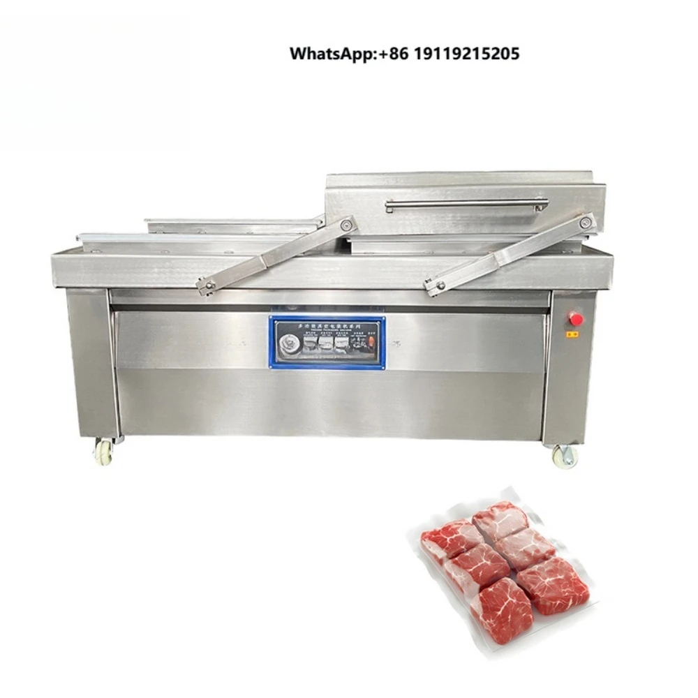 Industrial Vacuum Sealer Machine for Food Double Chamber Vacuum Packing Machine
