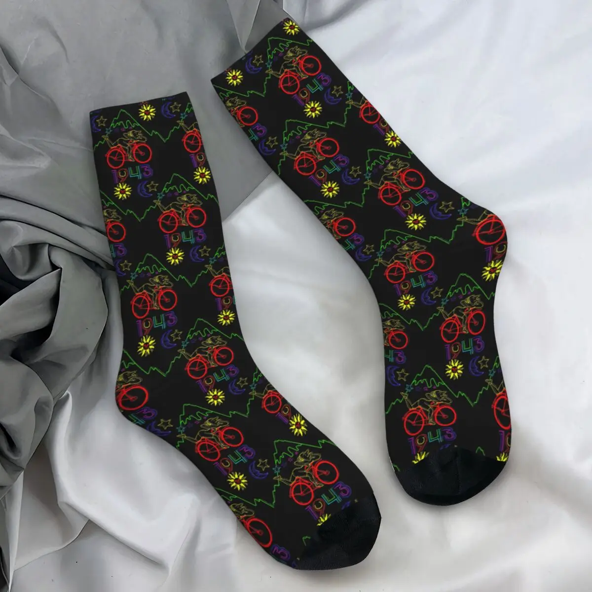 Albert Hoffman LSD Bicycle Day Stockings Men Socks Quality Trendy Socks Winter Outdoor Sports Anti Bacterial Custom Socks