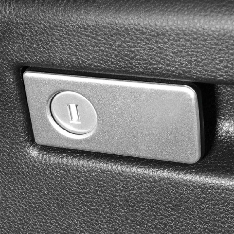 

For Toyota Land Cruiser Prado 250 LC250 2024-2025 Stainless Steel Car Copilot Glove Box Handle Switch Cover Trim Car Accessories