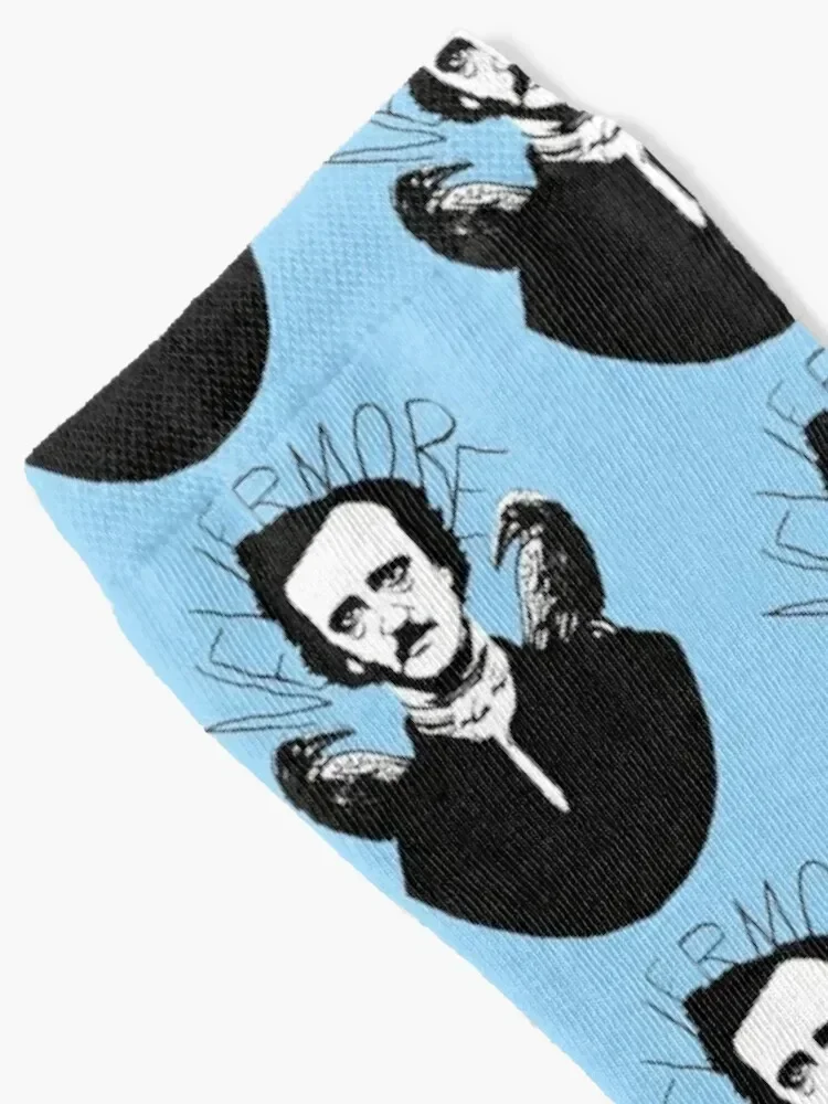 Edgar Allan Poe Socks Antiskid soccer kawaii man Stockings man Socks For Women Men's