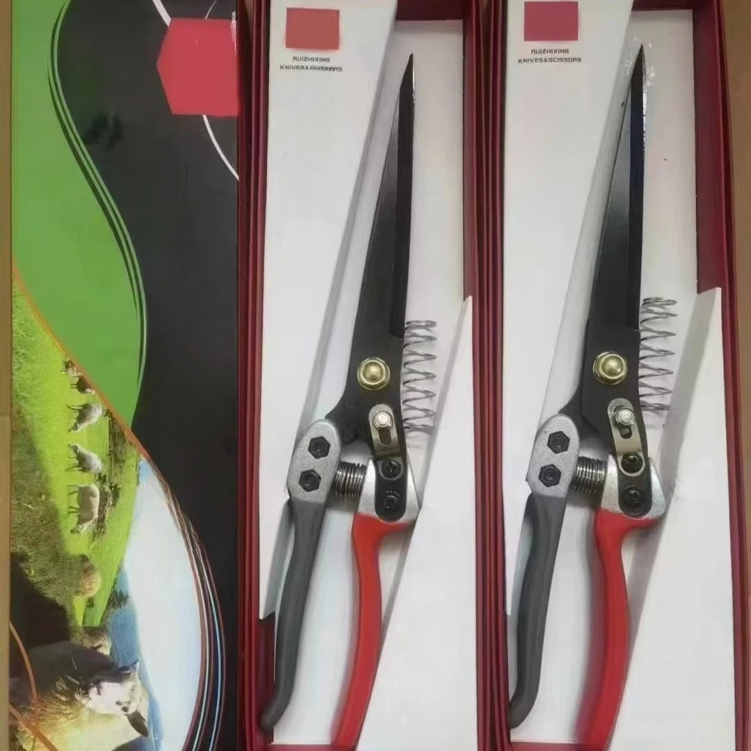 Aluminum Handle Multifunctional Manual Sheep Shears, Portable Wool Cutting Scissors for Sheep Cow Farm Shearing