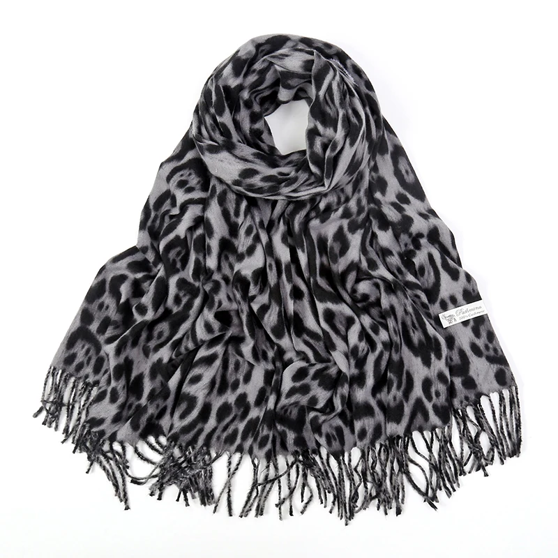 NEW Leopard Scarf for Men and Women Cold resistant and Warm Scarf Elegant and Luxury Women\'s High Quality Scarf 2024 Hot  Sale