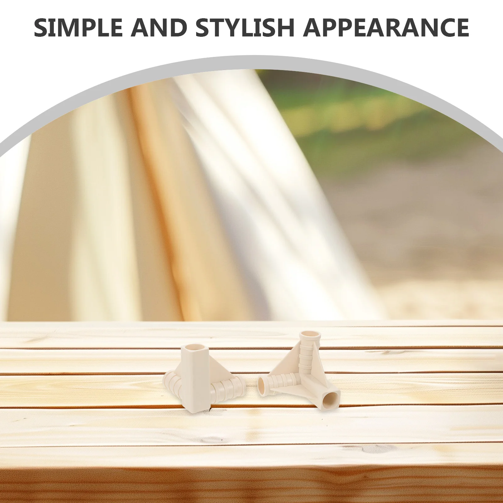 

Adjustable Tent Pole Connectors Fit 16-22Mm Poles for Backpacking Survival Gear Easy Assembly Connector Hardware