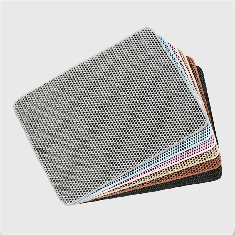 

Clean Supplies EVA Foldable Cat Litter Trapping Pet Carpet Bed Pads For Cats Pet Cat Litter Carpet Cat Litter Box Accessories