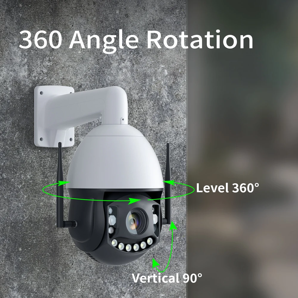 กล้องวงจรปิดไร้สาย PTZ 1080P 5MP WIFI 3G 4G รองรับซิมการ์ด ความละเอียด 2MP HD CCTV ซูมออปติคอล 40 เท่า สำหรับภายนอกอาคาร กล้องวงจรปิดบ้าน รองรับแอป CamHi