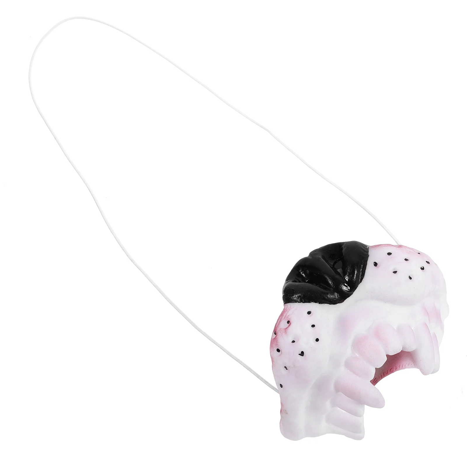 อุปกรณ์ประกอบฉากสุนัขหมาป่า วัสดุไวนิล สำหรับงานปาร์ตี้ คอสเพลย์ ชุดแฟนซี น้ำหนักเบา ดีไซน์กะทัดรัด อุปกรณ์ประกอบฉากสัตว์สำหรับงานคาร์นิวัล งานปาร์ตี้