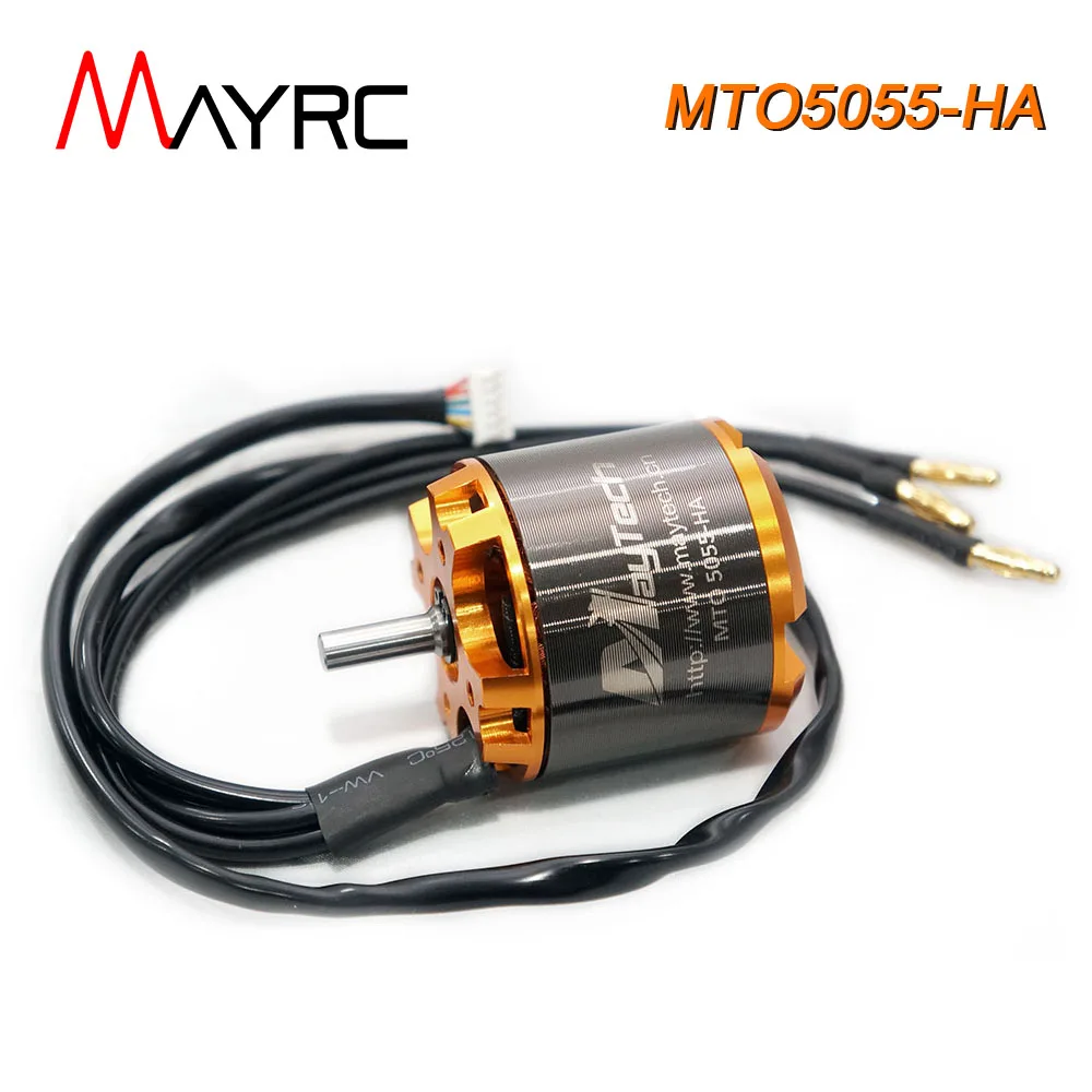 

MAYRC 5055 220KV 70KV Unsealed Great Heat Dissipation Motor with Hall Sensor for AGV Scooter Powered Electric Skateboard Parts