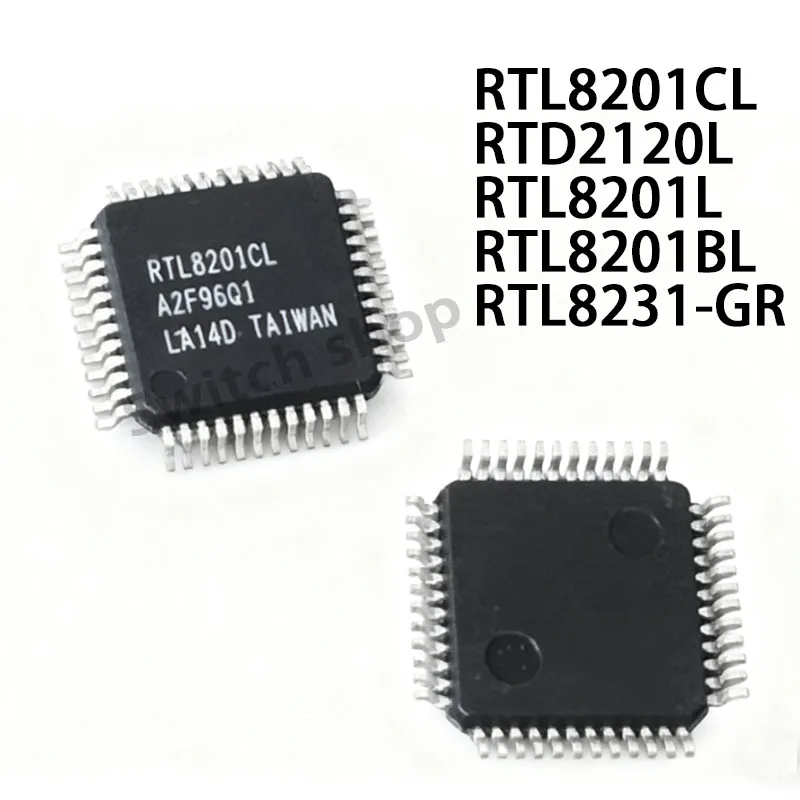 5PCS RTL8201CL RTD2120L RTL8201L RTL8201BL RTL8231-GR