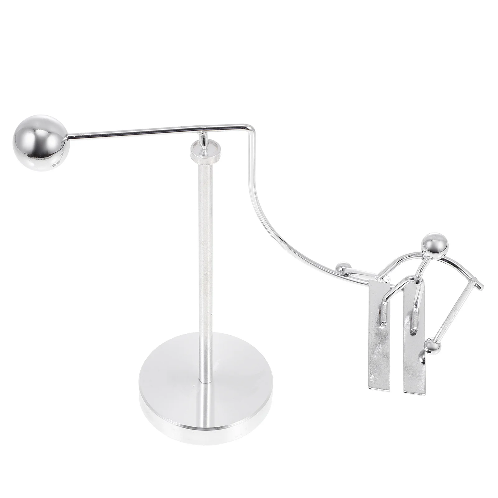 

Skiing Prince Balance Fine Workmanship Swing Balance Adorn Metal Art Desktop Decor Perpetual Motion Desk Physics Balancing