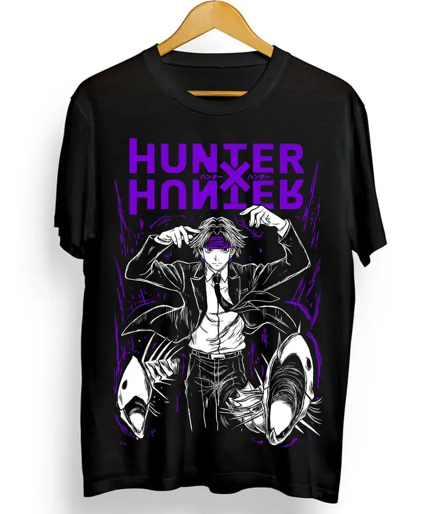 Chrollo Lucilfer T-shirt Hunter X Hunter HXH Anime Graphic Tee All Size