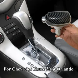 Imation Carbon Fiber Auto Gear Shift Knob Lever Handle Joystick For Chevrolet Cruze 2014 Orlando 2010 2011 2012 Accessories