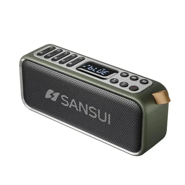 SANSUI F36 Retro FM Radio Wireless Bluetooth Speaker USB/TF Mini