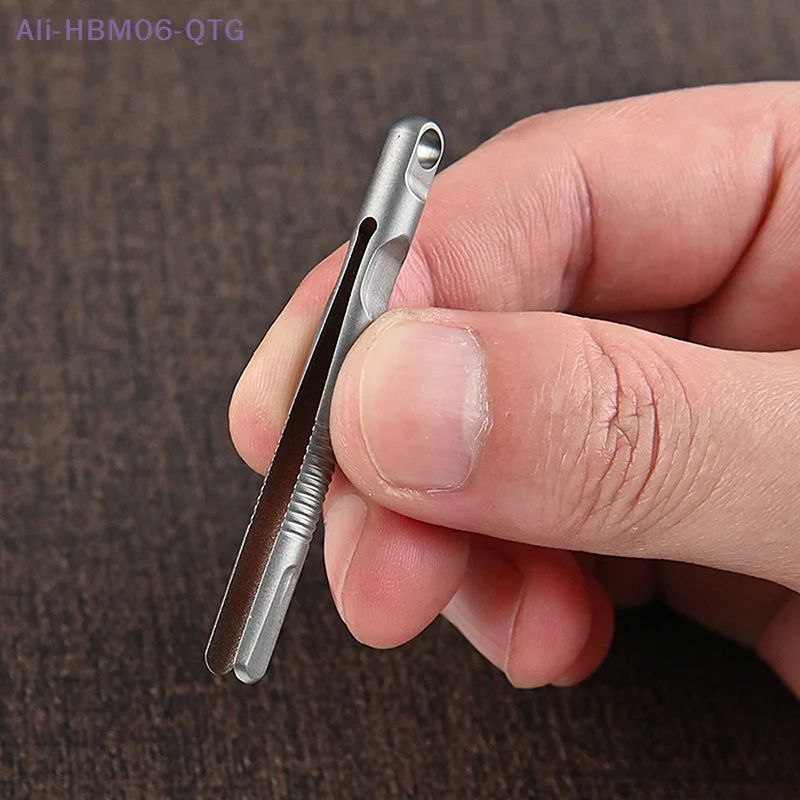 [New] NEW Mini Titanium Tweezers Small TC4 Titanium Alloy Clip Portable Tweezers Nipper