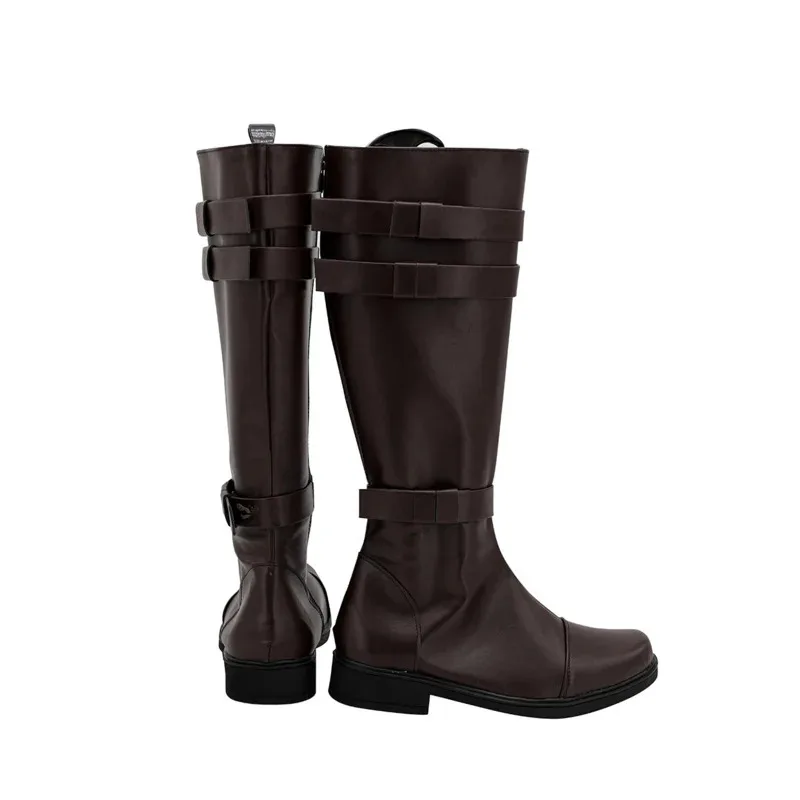 aa Bear House 002 Jedi Knight Obi-Wan Kenobi cosplay boots brown leather shoes custom made any size for unisexWAT99 ★ ★