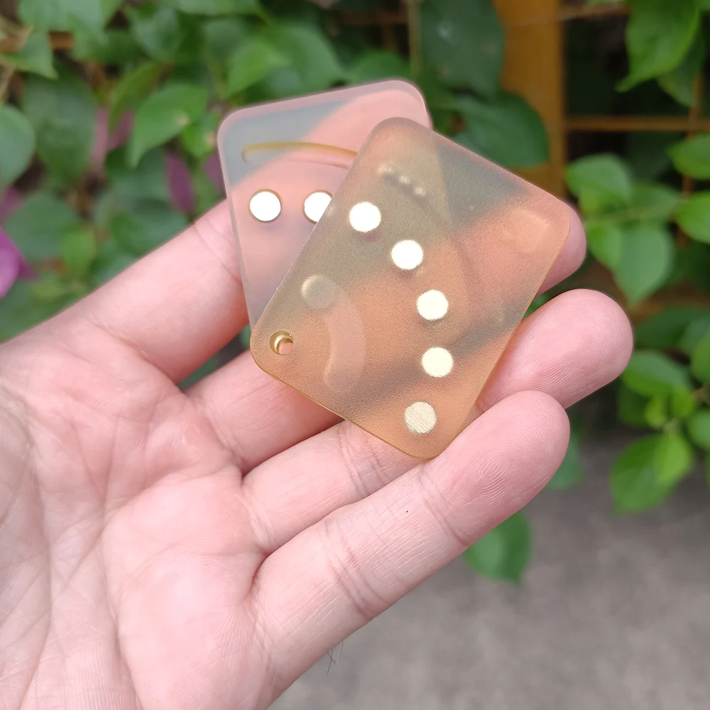 PEI Material Transparent Slider EDC Fidget Spinner Fidget Spinner Toy Adult Decompression Magnetic Fidget Slider