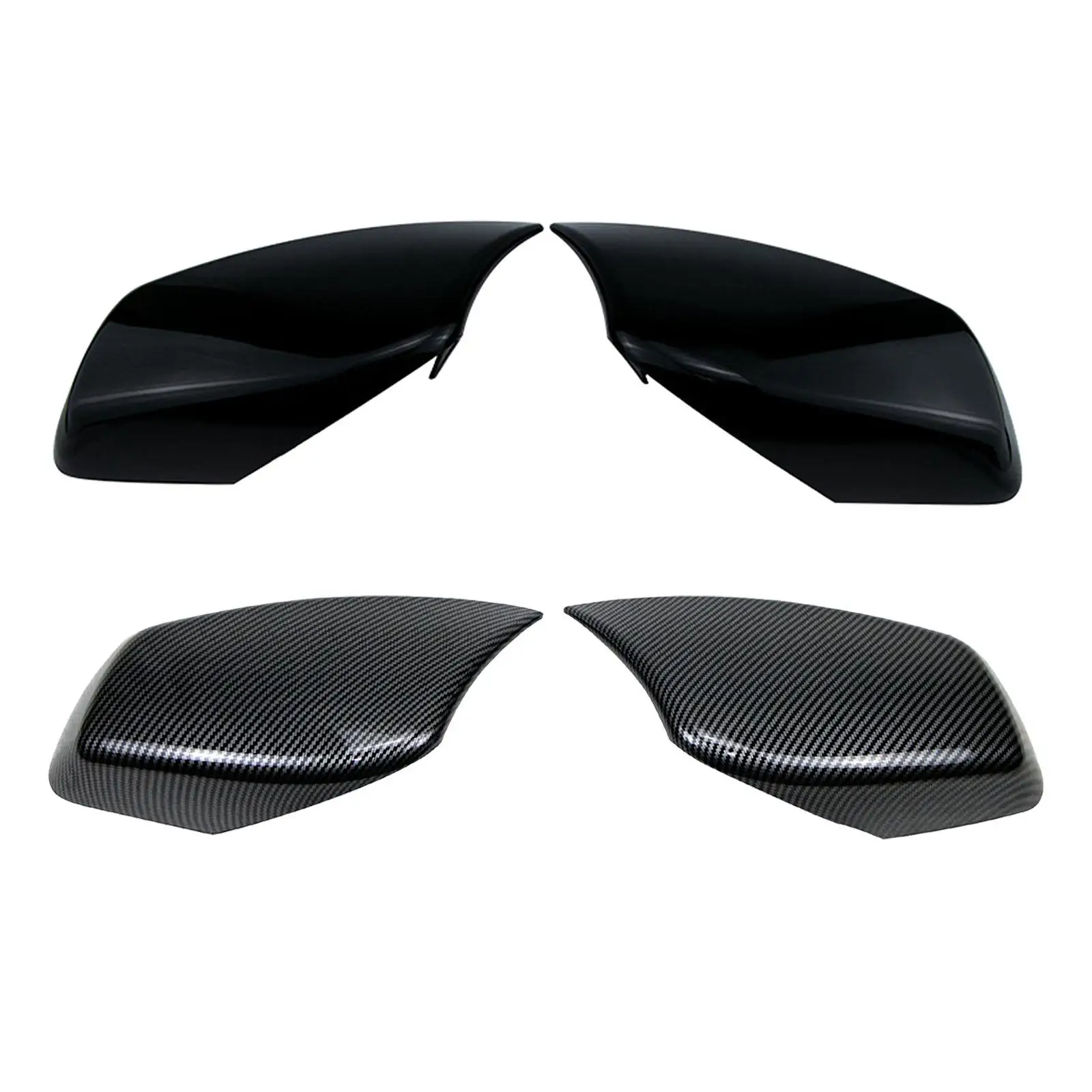 

Side Mirror Covers Caps Replaces for BMW 5 Series 03-07 E60 E61 E63 E64