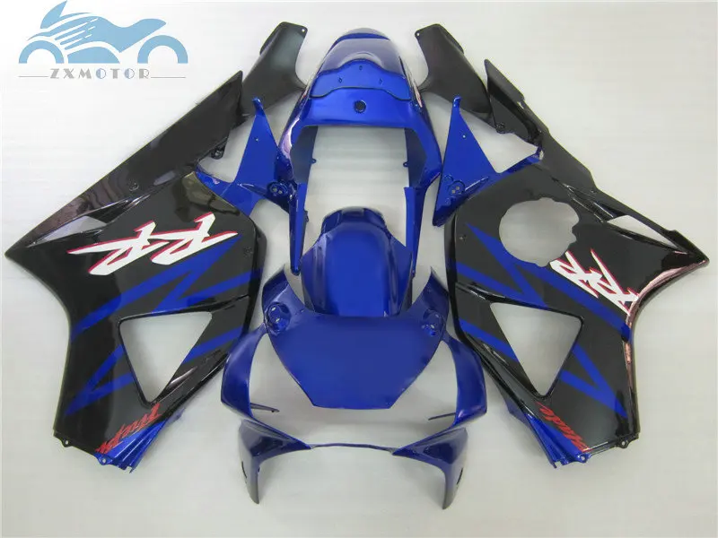 ABS plastic Motorcycle fairings for CBR900RR 2002 2003 black blue fireblade fairing body repair parts CBR954  CBR 900RR 02 03