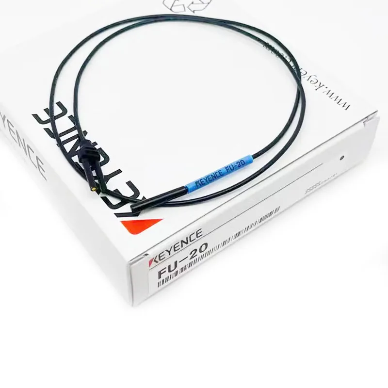 FU-20 Brand New Genuine KEYENCE Small Light Rays Reflective Fiber Optic Cable Sensor