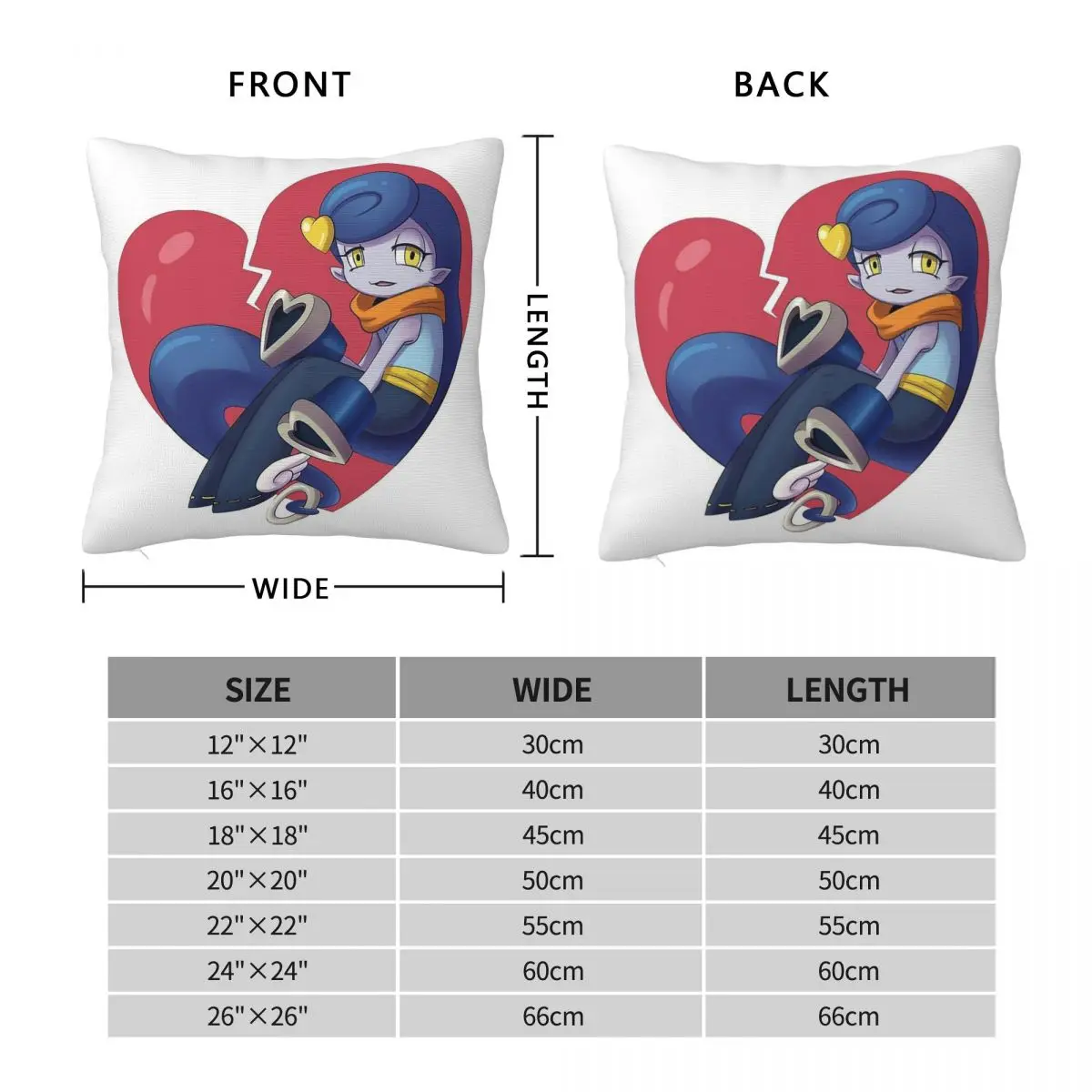 Yo-Kai Watch Casanono Pillowcase Polyester Linen Velvet Printed Zip Decorative Car Cushion Cover