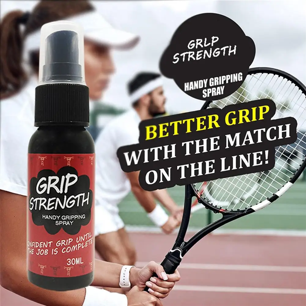 Non-Slip Grip Spray Enhancer Non-Sticky Grip Enhancer Dry Grip for Sweaty Hands Tennis Pickleball Golf Pole Dancing Fitness F5B7