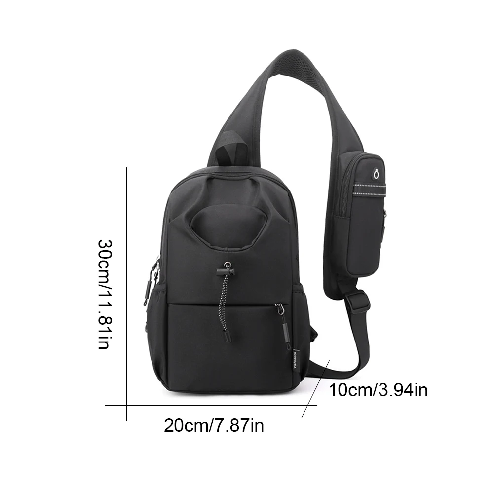 

Нейлоновая нагрудная сумка, стильная сумка через плечо, многофункциональная маленькая сумка на плечо, водонепроницаемая повседневная поясная сумка, повседневная спортивная сумка