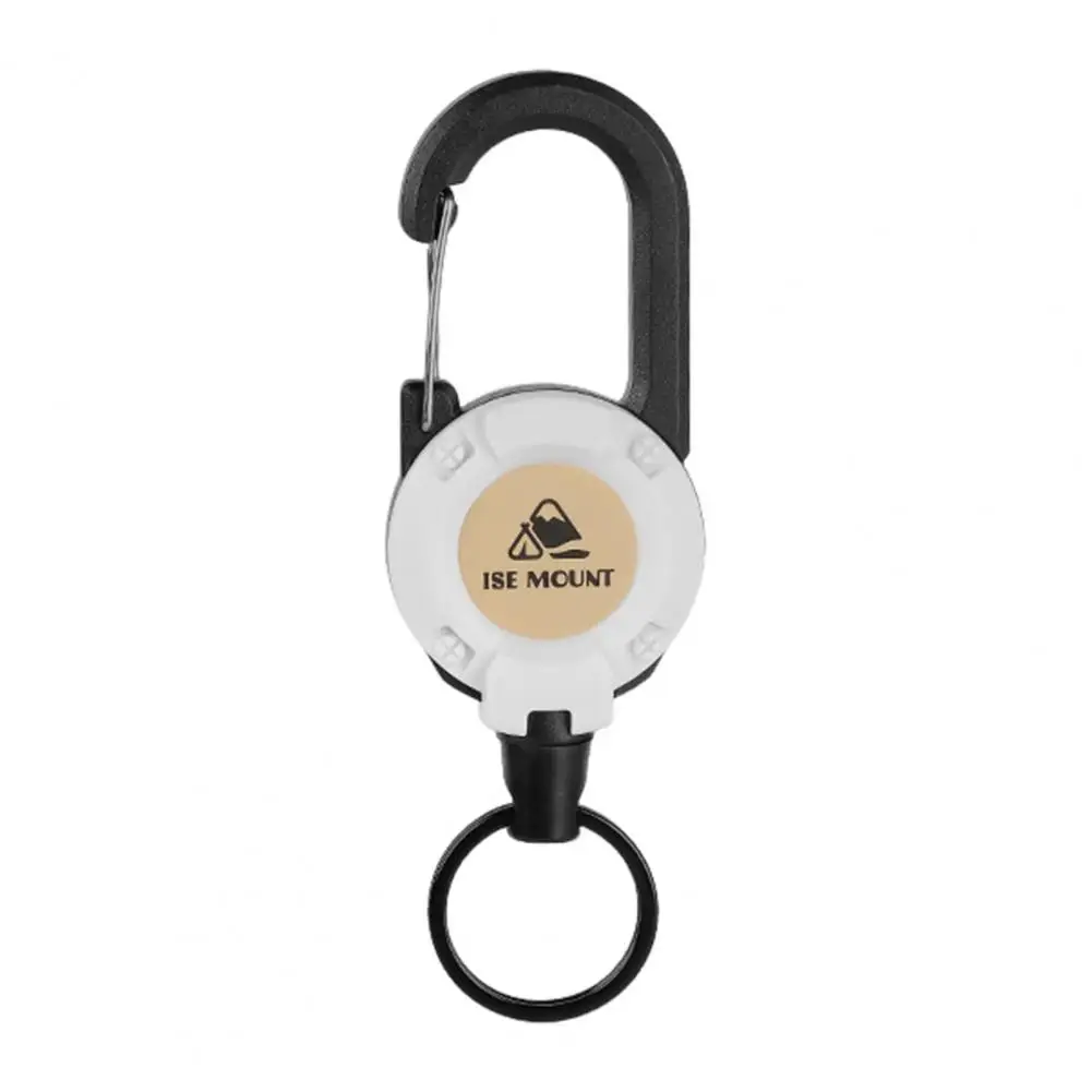 

Key Chains with Carabiner Retractable Carabiner Versatile Outdoor Keychain Heavy Duty Retractable Key Holder with for Anti-loss