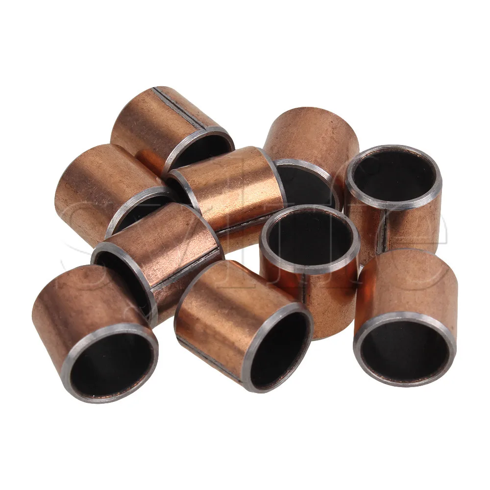 SF-1 Bronze Bushing Bearing 8mm x10mm x10mm Bush Motor Gearbox Sleeve Pack Of 10
