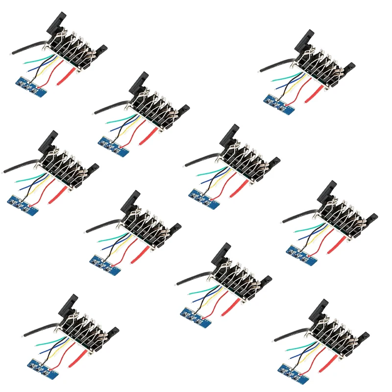 

10PCS DCB200 Li-ion Battery BSM PCBA Charging Protection Circuit Board For DeWalt 18V 20V DCB183 DCB206 DCB203 DCB180