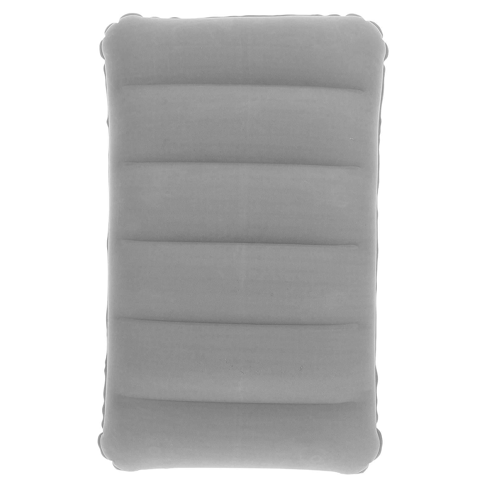 Pvc engrosado inflable Camping duradero al aire libre portátil con superficie flocada suave para mochilero soporte Lumbar ligero