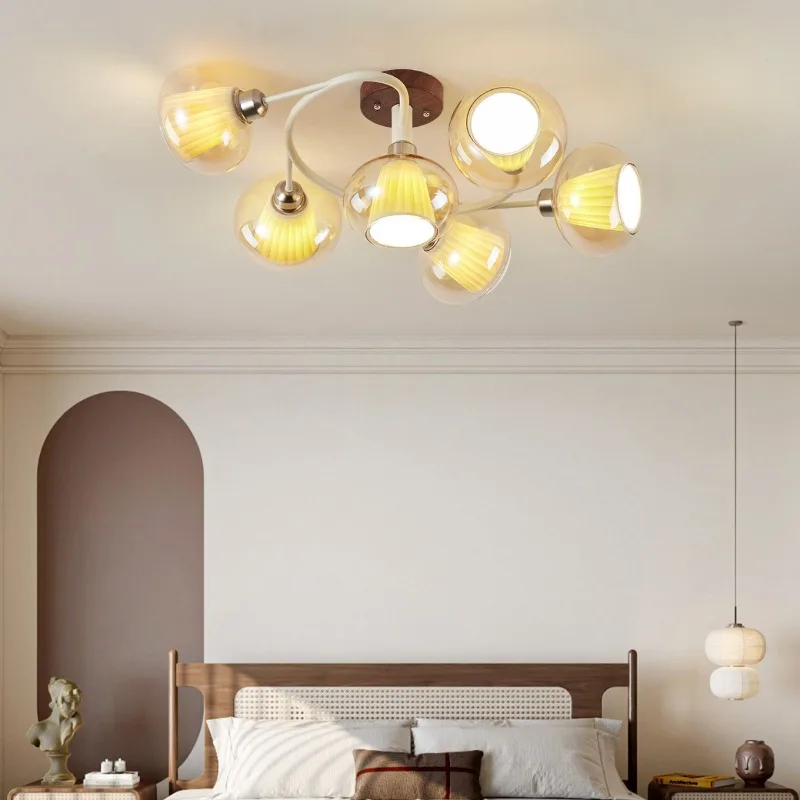 Minimalist Italian Designer Glass Home Ceiling Lights Study Living Dining Room Kitchens Warm LED Ceiling Lamps Indoor Luminaires