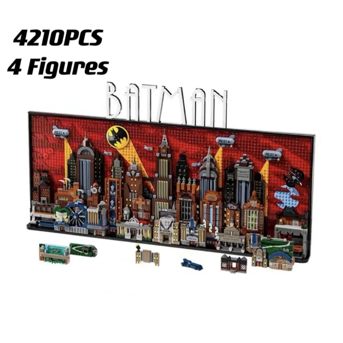 Compatible Bat 76271 The Animated Series Building Blocks Bricks Toy For Adult Birthday Gift