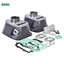 Motorcycle Pistons Piston Rings Cylinder Kits for Yamaha ROUTE 66-XV250U 1988-1990 VIRAGO 250 V STAR 250 XV250XCR/XR 2008-2015