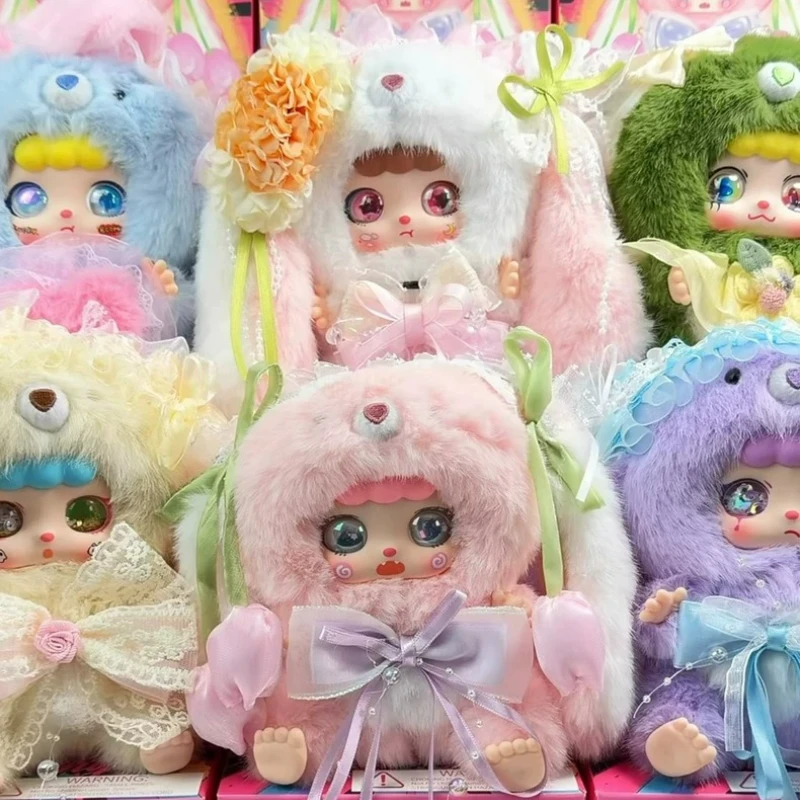 

KEBIDOU Tiny Milk Bunny Sauce Serie Плюшевая слепая коробка Симпатичная аниме-фигурка Кукла Mystery Box Kawaii Сумка-сюрприз Подвеска Игрушка Подарок для девочки