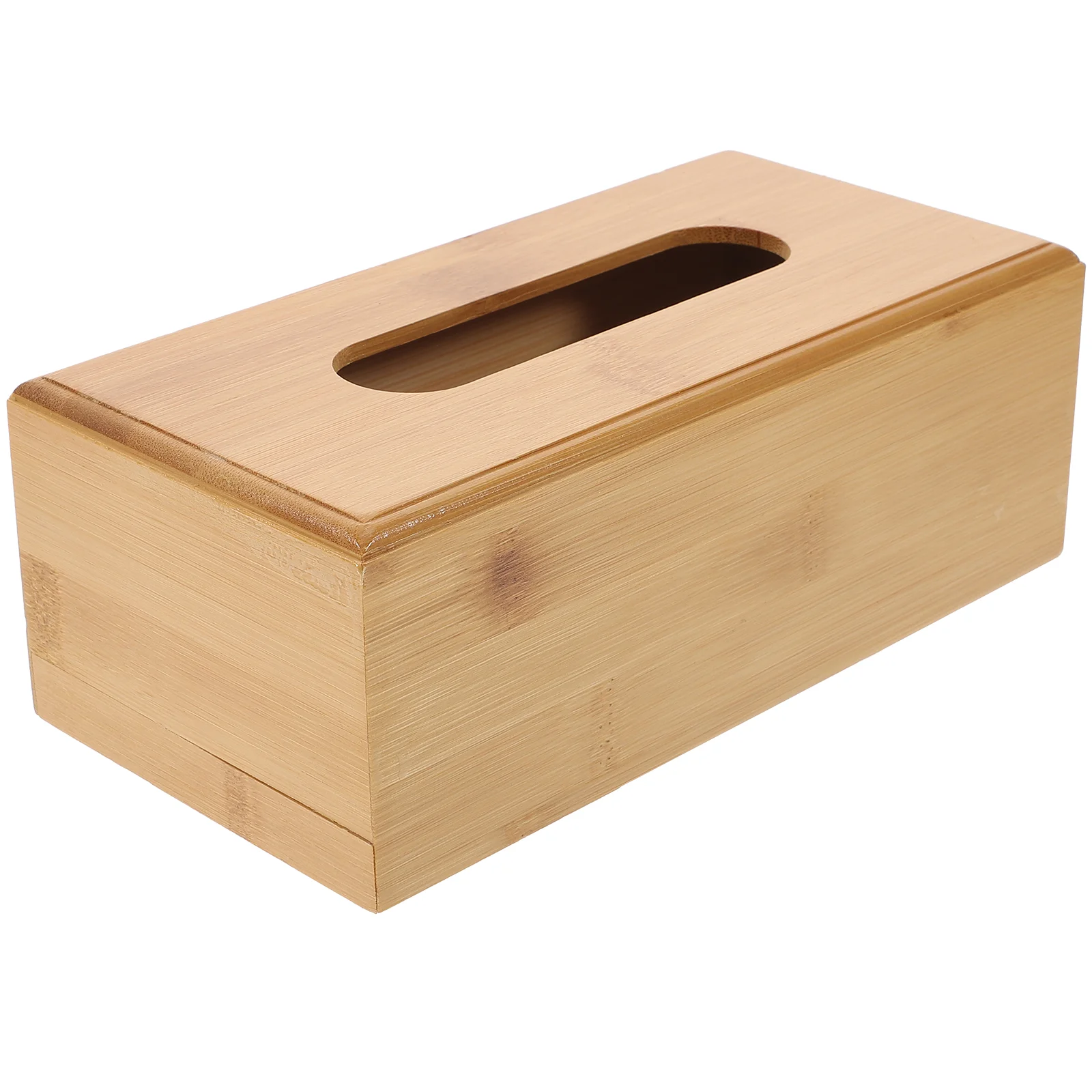 

Solid Wood Paper Box Tissue Container Creative Napkin Dispenser Storage Desktop Decorative