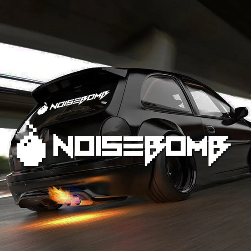 «NOISE BOMB» DECAL, персонализированные автомобильные украшения, высококачественный водонепроницаемый и без остатков.