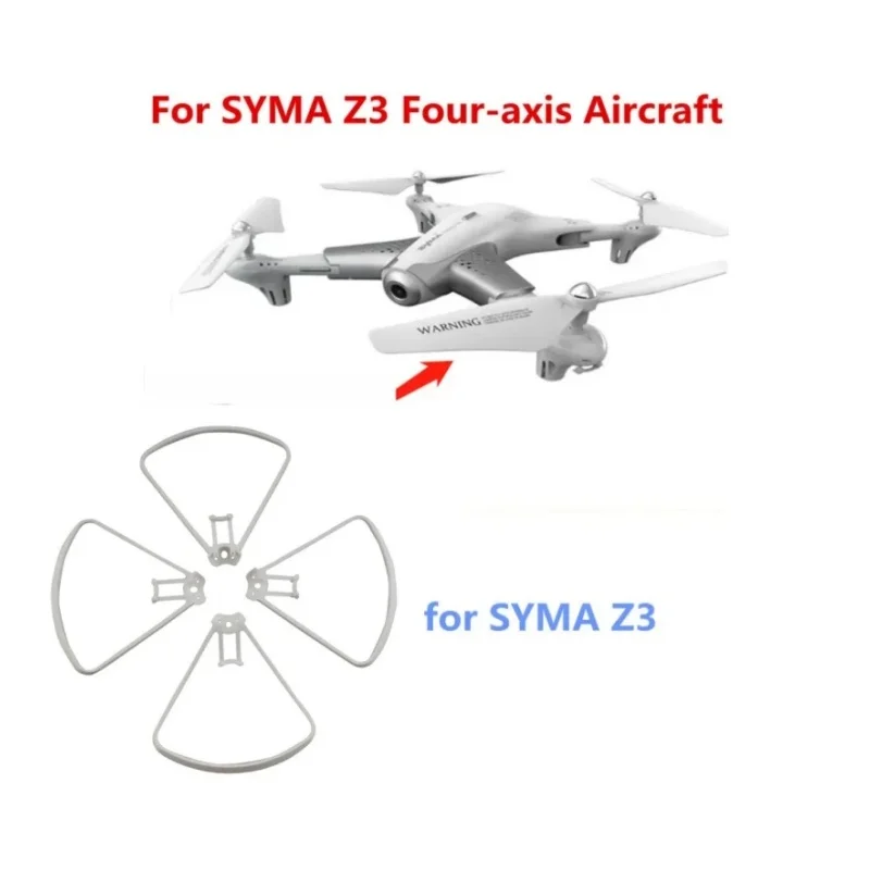 SYMA Z3 Drone Propeller Guards 4PCS Anti-Collision Durable Blade Protectors for Foldable Quadcopter Spare Parts Accessories