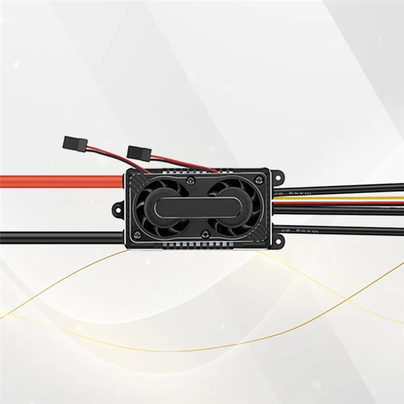ABJF-80A V5 ESC 3-8S Высокопроизводительный бесщеточный регулятор скорости для радиоуправляемых дронов, вертолетов, многороторов FPV